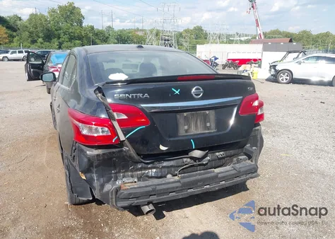 2016 Nissan Sentra Fe+ S/S/Sl/Sr/Sv z USA, uszkodzony, nr VIN 3N1AB7APXGY278152